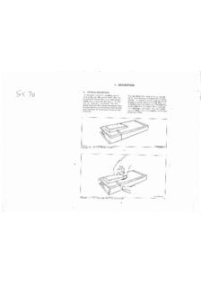 Polaroid SX 70 manual. Camera Instructions.